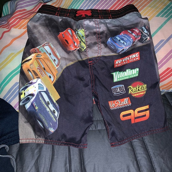 lightning mcqueen swim shorts